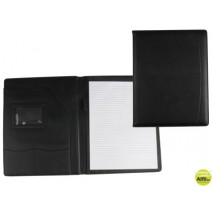 CARPETA PORTAFOLIOS 80-728K NEGRA 320X250 MM SIN CREMALLERA SIN ASA -CON DEPARTMENTOS INTERIORES