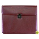 CARTERA DOCUMENTOS 45-825 MARRON 370X300 MM -CON 2 BOLSAS INTERIORES