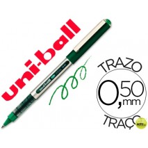 ROTULADOR UNI-BALL ROLLER UB-150 MICRO EYE VERDE 0,5 MM -UNIDAD