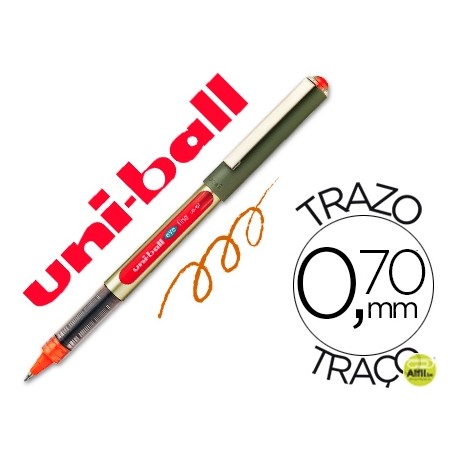 ROTULADOR UNI-BALL ROLLER UB-157 NARANJA 0,7 MM UNIDAD