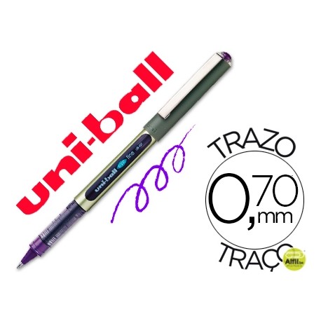 ROTULADOR UNI-BALL ROLLER UB-157 VIOLETA 0,7 MM -UNIDAD