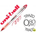 ROTULADOR UNI-BALL ROLLER UB-200 VISION ROJO 0,8 MM -UNIDAD