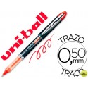 ROTULADOR UNI-BALL ROLLER UB-205 VISION ROJO 0,5 MM -UNIDAD