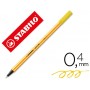ROTULADOR STABILO PUNTA DE FIBRA POINT 88 AMARILLO 0,4 MM