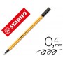 ROTULADOR STABILO PUNTA DE FIBRA POINT 88 NEGRO 0,4 MM