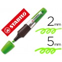 ROTULADOR STABILO BOSS LUMINATOR VERDE TINTA LIQUIDA