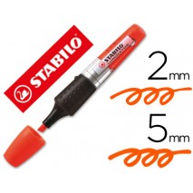 ROTULADOR STABILO BOSS LUMINATOR NARANJA TINTA LIQUIDA