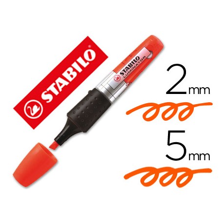 ROTULADOR STABILO BOSS LUMINATOR NARANJA TINTA LIQUIDA