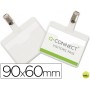 IDENTIFICADOR CON PINZA Q-CONNECT KF01560 60X90 MM -CON APERTURA SUPERIOR