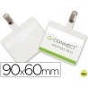 IDENTIFICADOR CON PINZA Q-CONNECT KF01560 60X90 MM -CON APERTURA SUPERIOR
