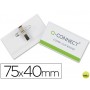 IDENTIFICADOR Q-CONNECT CON PINZA E IMPERDIBLE KF01568 40X75 MM.
