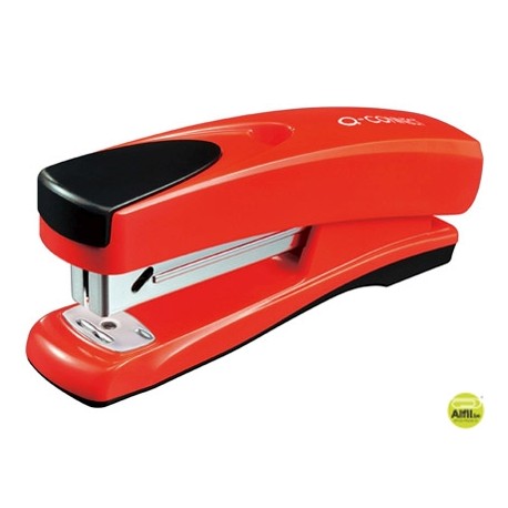 GRAPADORA Q-CONNECT KF02150 METALICA ROJA -CAPACIDAD 20 HOJAS