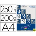 PAPEL FOTOCOPIADORA COLOR COPY GLOSSY DIN A4 200 GRAMOS PAQUETE 250 HOJAS