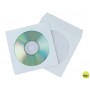 SOBRE PARA CD Q-CONNECT CON VENTANA TRANSPARENTE Y SOLAPA