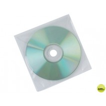 SOBRE PARA CD Q-CONNECT POLIPROPILENO CON SOLAPA