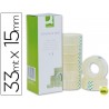 CINTA ADHESIVA Q-CONNECT 33 MT X 15 MM