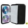 FICHERO C.D. Q-CONNECT POLIPROPILENO PARA 48 CD CON CREMALLERA