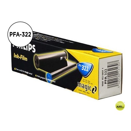 REPUESTO FAX MAGIC 2 PHILIPS DE TRANSFERENCIA TERMINA DURACION 150 PAGINAS PFA-322