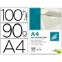 PAPEL VERJURADO LIDERPAPEL A4 90G/M2 CREMA PAQUETE DE 100