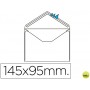 SOBRE LIDERPAPEL N.1 BLANCO MINIMO NORMALIZADO 95X145MM ENGOMADO SOLAPA DE PICO