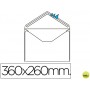 SOBRE LIDERPAPEL N.16 BLANCO FOLIO ESPECIAL 260X360MM ENGOMADO SOLAPA DE PICO