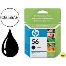INK-JET HP N.56 NEGRO DJ 450 5550 5152 5500 5600 5650 5800 5850 9650 9670 9680 PS SERIE 7000 7260 PS