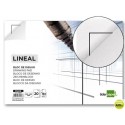 BLOC DIBUJO LIDERPAPEL LINEAL ENCOLADO 230X325MM 20 HOJAS 130G/M2 CON RECUADRO