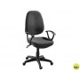 SILLA GIRATORIA Q-CONNECT BASE NYLON REGULABLE EN ALTURA 97+10 CM ALTO NEGRA 47 CM LARGO 45 CM PROFU