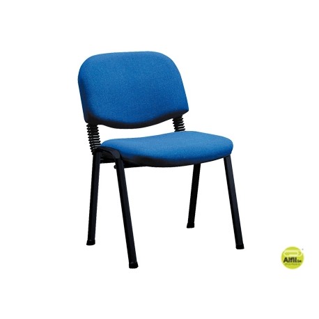 SILLA APILABLE Q-CONNECT BRAZOS CORTOS TAPIZADA SIN RIEDAS 81 CM ALTO 47 CM LARGO 42 CM PROFUNDIDAD