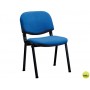 SILLA APILABLE Q-CONNECT BRAZOS CORTOS TAPIZADA SIN RIEDAS 81 CM ALTO 47 CM LARGO 42 CM PROFUNDIDAD