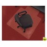 ALFOMBRILLA PARA SUELO Q-CONNECT PVC PROTECTORA DE MOQUETAS 1143X1346 MM GROSOR 2,5 MM