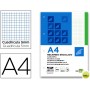 BLOC ENCOLADO LIDERPAPEL CUADRO 5MM VERDE A4 100 HOJAS 70G/M2