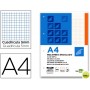 BLOC ENCOLADO LIDERPAPEL CUADRO 5MM NARANJA A4 100 HOJAS 70G/M2