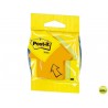BLISTER PAPELERIA 3M 2007A CUBO DE NOTAS POST-IT TROQUELADO FLECHA 3 COLORES NEON
