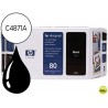 INK-JET HP DESIGNJET 1000 SERIES/1000 PLUS SERIES/1050C/1050CM N.80 NEGRO, 175ML.