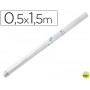 ROLLO PLASTICO ADHESIVO LIDERPAPEL 0,50X1,50 MT. 8O MICRAS FORRALIBROS REMOVIBLE