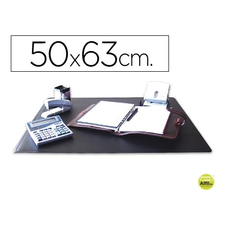 VADE SOBREMESA Q-CONNECT NEGRO-50X63 CM