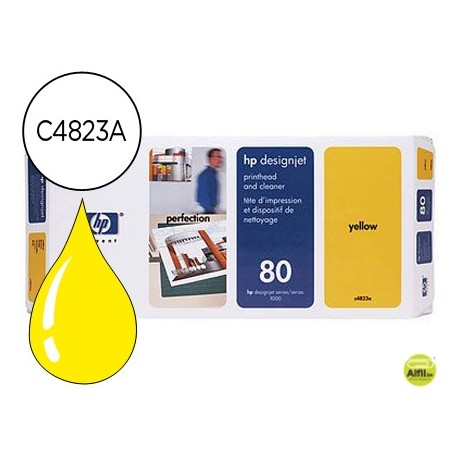 INK-JET HP DESIGNJET 1000 SERIES CABEZAL Y LIM. CABEZAL AMARILLO