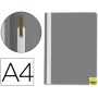 CARPETA DOSSIER FASTENER PLASTICO Q-CONNECT DIN A4 GRIS