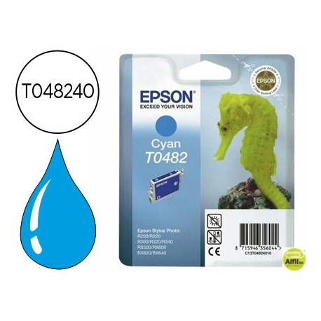 INK-JET EPSON STYLUS PHOTO R200 R220 R300 R320 R340 RX500 RX600 RX620 RX640 CIAN