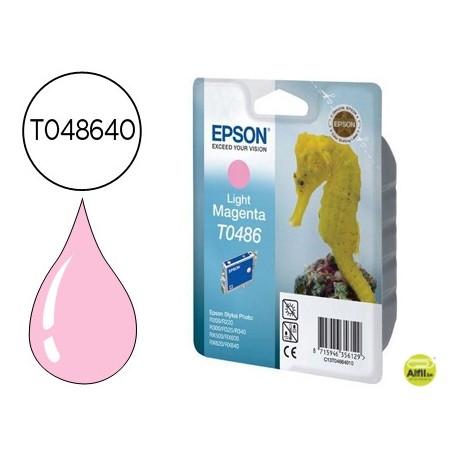 INK-JET EPSON STYLUS PHOTO R200 R220 R300 R320 R340,RX500 RX600 RX620 RX640 MAGANTA CLARO