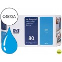INK-JET HP DESIGNJET 1000SERIES/1000 PLUS SERIE/1050C/1050CMCM N.80 CIAN, 175ML.