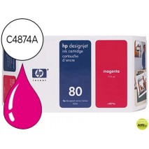INK-JET HP DESIGNJET 1000SERIES/1000 PLUS SERIE/ 1050C/1055CM N.80 MAGENTA, 175ML.