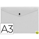 CARPETA BEAUTONE DOSSIER BROCHE 44244 POLIPROPILENO DIN A3 INCOLORA -SERIE FROSTY
