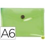 CARPETA BEAUTONE DOSSIER BROCHE 44233 POLIPROPILENO DIN A6 VERDE -SERIE FROSTY