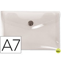 CARPETA BEAUTONE DOSSIER BROCHE 44224 POLIPROPILENO DIN A7 INCOLORA -SERIE FROSTY