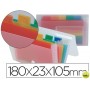 CARPETA BEAUTONE CLASIFICADOR FUELLE 42464 POLIPROPILENO MINI -SPECTRAFILE 6 DEPARTAMENTOS