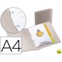 CARPETA BEAUTONE 2 ANILLAS REDONDAS MINI 15 MM 49074 POLIPROPILENO DIN A4 TRANSPARENTE