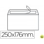 SOBRE LIDERPAPEL BLANCO B5 SOLAPA RECTA 176X250 MM TIRA DE SILICONA