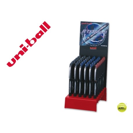 ROTULADOR UNI-BALL ROLLER SX-210 JET-STREAM -EXPOSITOR DE 36 UNIDADES